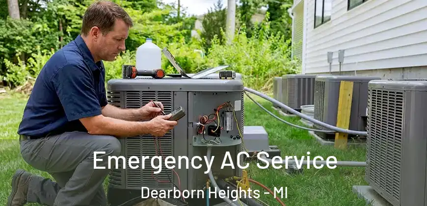 Emergency AC Service Dearborn Heights - MI